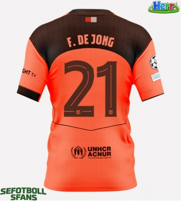 Barcelona Frenkie de Jong #21 Tredje Tröja 2025-26 Kortärmad